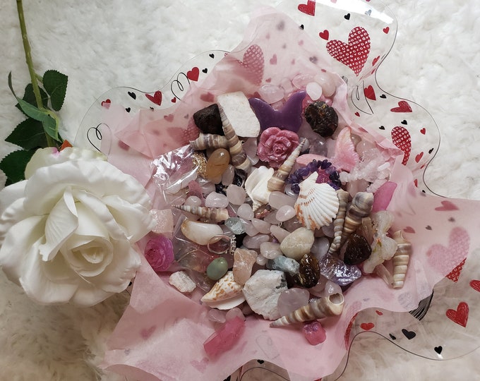 Aphrodite dip/ Love Crystal Dip/ Girly Crystal Dip/ Crystal Dip/ Crystal confetti / Girly Dip / Lucky dip / Crystal scoop