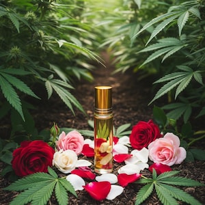 Cannabis Flower Cannabis Rose Perfume Perfume Cologne Fresh