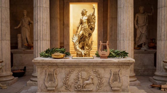Apollo, Apollo Statue, Apollo figure