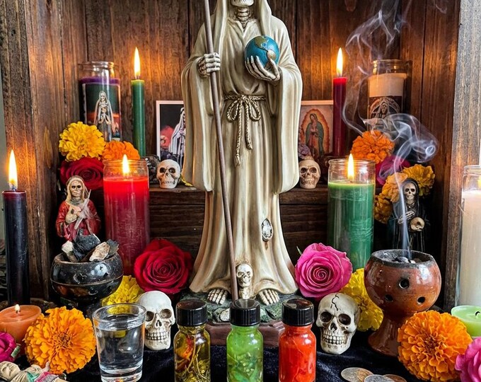 Santa Muerte Altar Oil