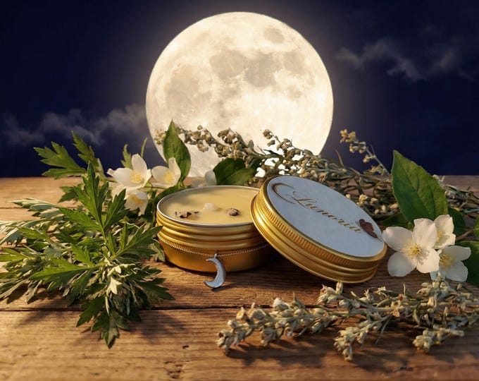 Lunar Balm, Full Moon Balm, Full Moon, Moon water, Moonstone