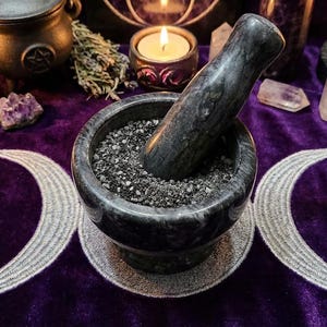 Czarna sól, Czarna sól rytualna, Czarna sól ochronna, Czarne worki solne