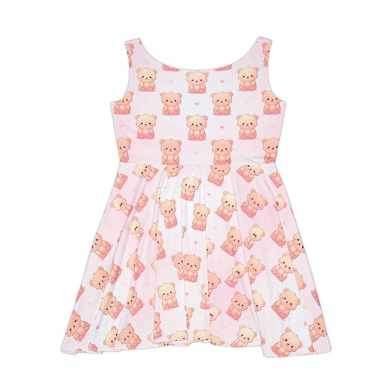 kawaii skater dress Cute Ghost Skater Dress XL