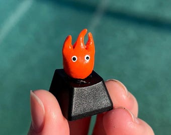 Calcifer Artisan Keycap