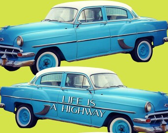 Life is a Highway, 80-Card Daily Oracle Deck for Everyday Use