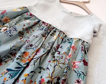 dress, knitted dress, summer dress