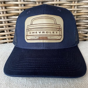 Chevrolet C10 Custom Trucker hat. Vintage Chevrolet truck. Classic Chevy truck.
