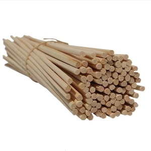 Reed Diffuser Sticks, Rattan Reeds Packs of 10+, Diffuser Home Fragrance Reeds, Cotton Fiber unscented, Replacement refill