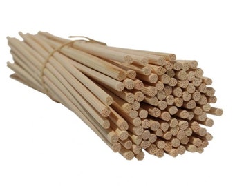 Reed Diffuser Sticks, Rattan Reeds Packs of 10+, Diffuser Home Fragrance Reeds, Cotton Fiber unscented, Replacement refills