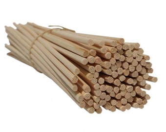 Reed Diffuser Sticks, Rattan Reeds Packs of 10+, Diffuser Home Fragrance Reeds, Cotton Fiber unscented, Replacement refill