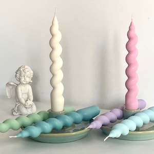 Vela moderna, vela de soja retorcida, vela de unidad, vela de pilar cónico, velas en espiral perfumadas, vela de cena, vela de boda