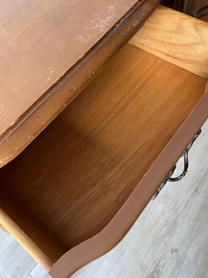 SOLD French Provincial Solid Wood End Tables/ Side Tables/ Etsy