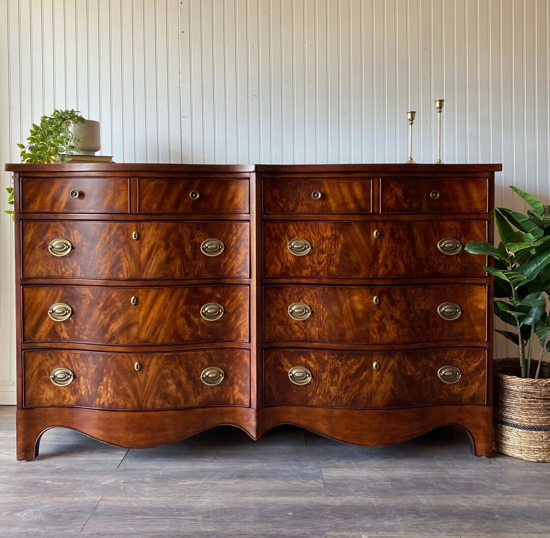 SOLD Broyhill 100th Anniversary Collection Hepplewhite Dresser Tv Stand