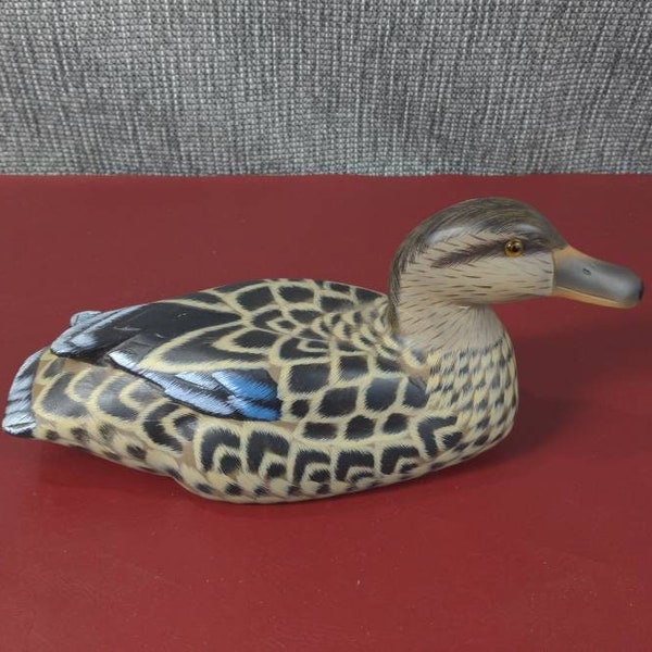 Wooden Duck Decoy Etsy