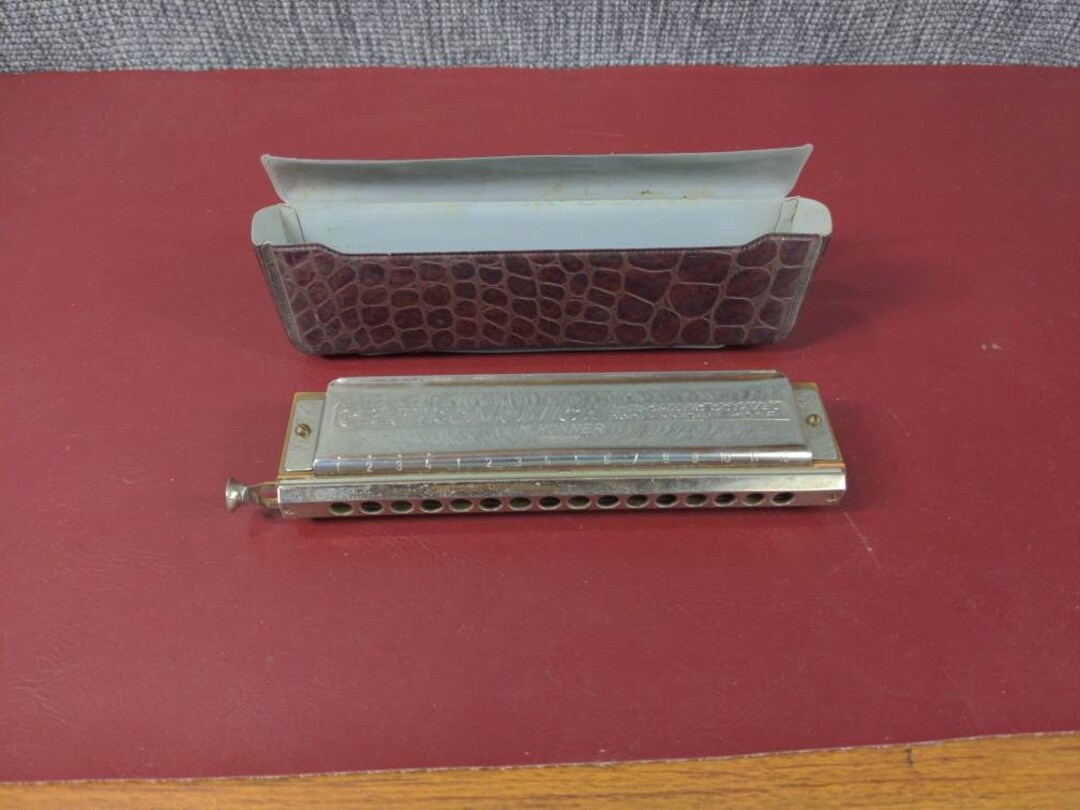Hohner Chromonica 280C Professional Model Harmonica in Case Etsy