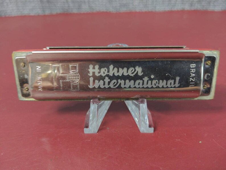 Vintage Hohner International Harmonica, Key of C, in Box Etsy