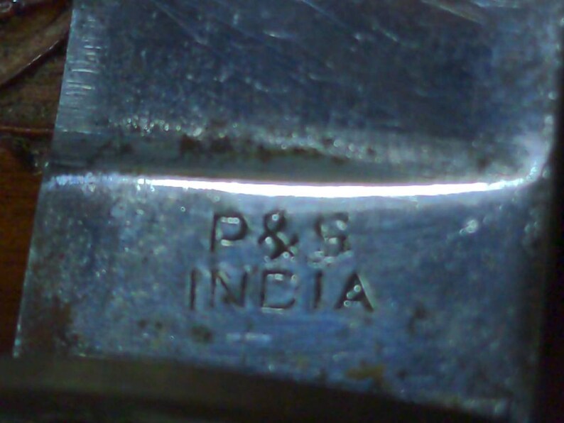 Indian Carving Set With Wood Sheaths Etsy