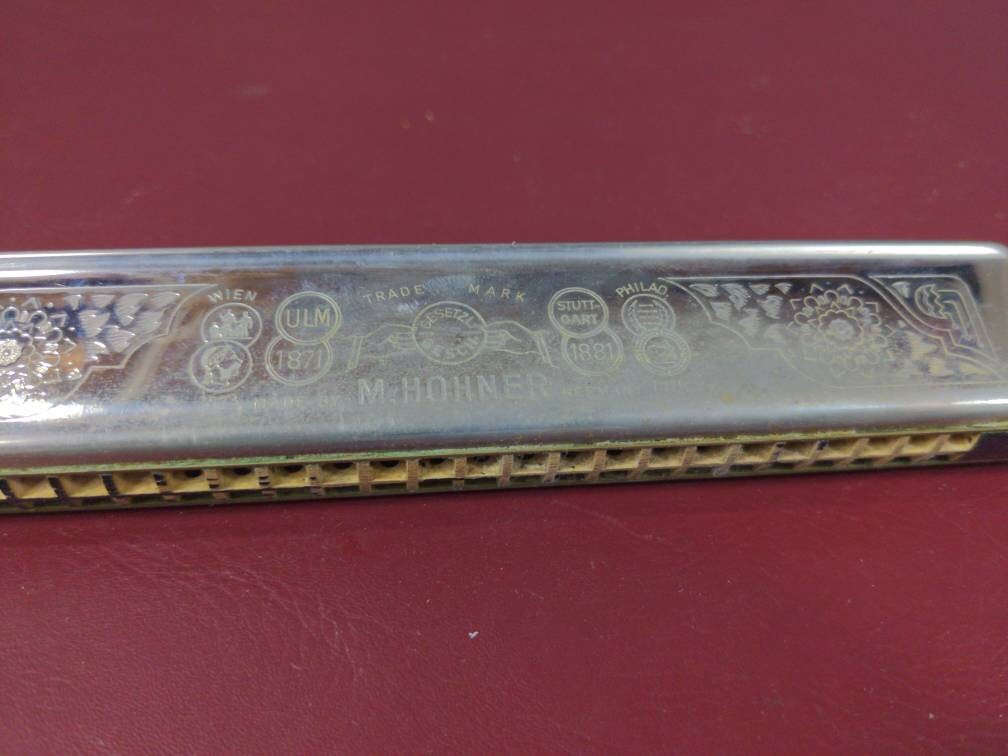 Hohner Goliath Harmonica Key of C in Box. Made in Germany Etsy
