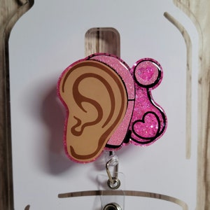 Cochlear Implant Badge Reel/ Audiology Badge Reel/ CI Badge Reel