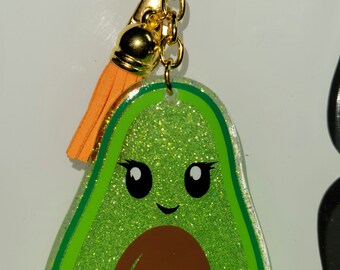 Avocado Keychain