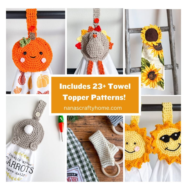 Easy Pattern Pass Crochet All Access Pass - 230 + Crochet Pattern Bundle of Nana's Crafty ...