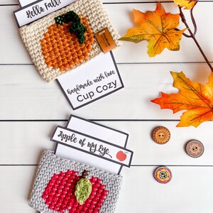 Crochet Beginner Cup Cozy Pattern Collection Pattern, Beginner Crochet ...