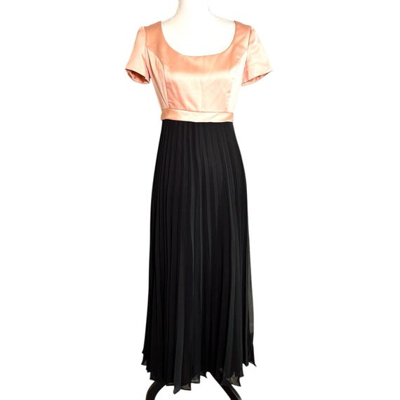 black and pink mother of the bride dresses Beaded A Line Long Mother of the Bride Dress