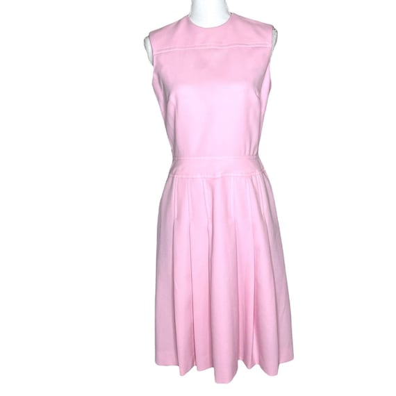 Vintage Howard Wolf Boutique Pink 2-piece Wool Pl… - image 3