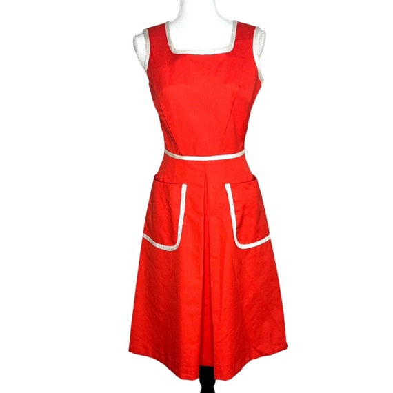 Vintage 60's Pat Premo California A-Line Dress Po… - image 1