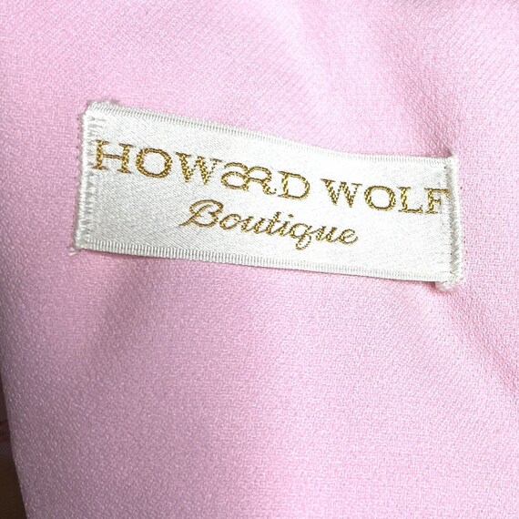 Vintage Howard Wolf Boutique Pink 2-piece Wool Pl… - image 6