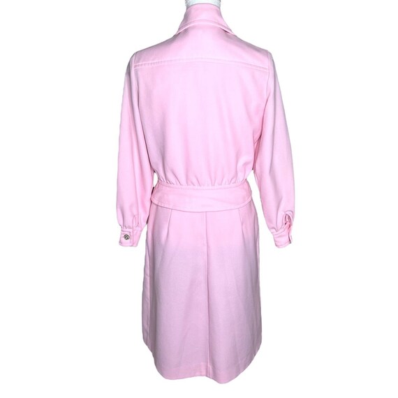 Vintage Howard Wolf Boutique Pink 2-piece Wool Pl… - image 2