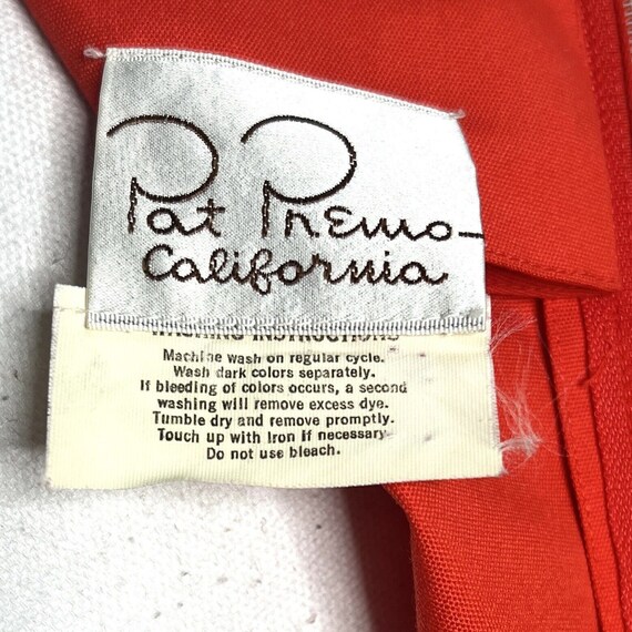 Vintage 60's Pat Premo California A-Line Dress Po… - image 7