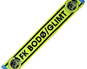 Scarf Fotballklubben bodo glimt norway Bodø/Glimt calcio sciarpa scarves gift sa 100% ACRYLIC FAN jersey flag bandana