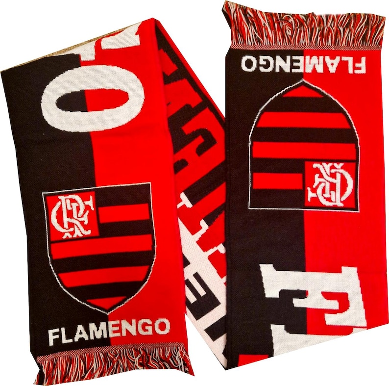 Scarf regattas flamengo mengao brazil football Club scarves latin america copa libertadores 100% ACRYLIC FAN tshirt jersey flag image 3