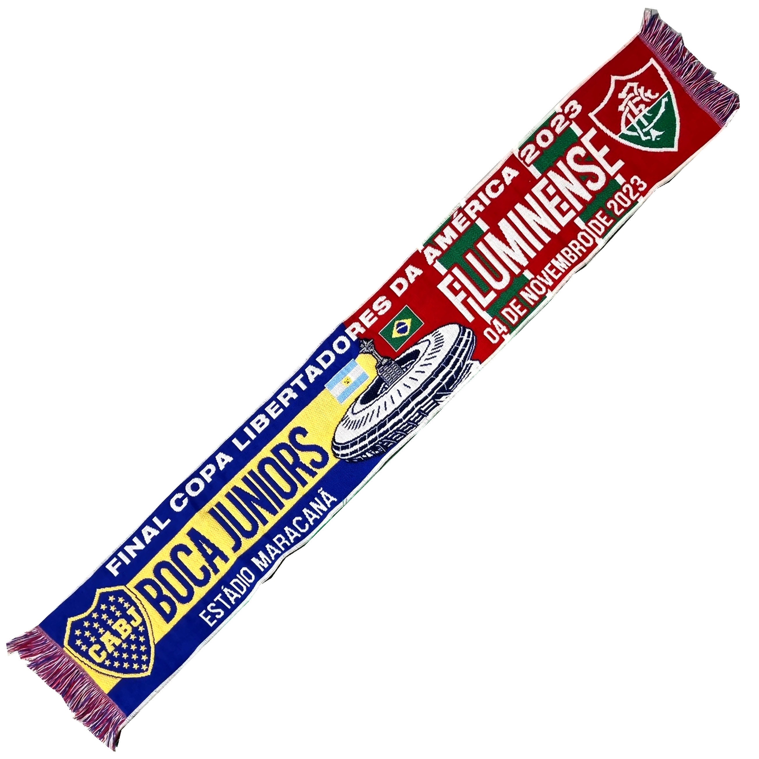 Discover Boca Juniors x Fluminense Football Fan Scarf