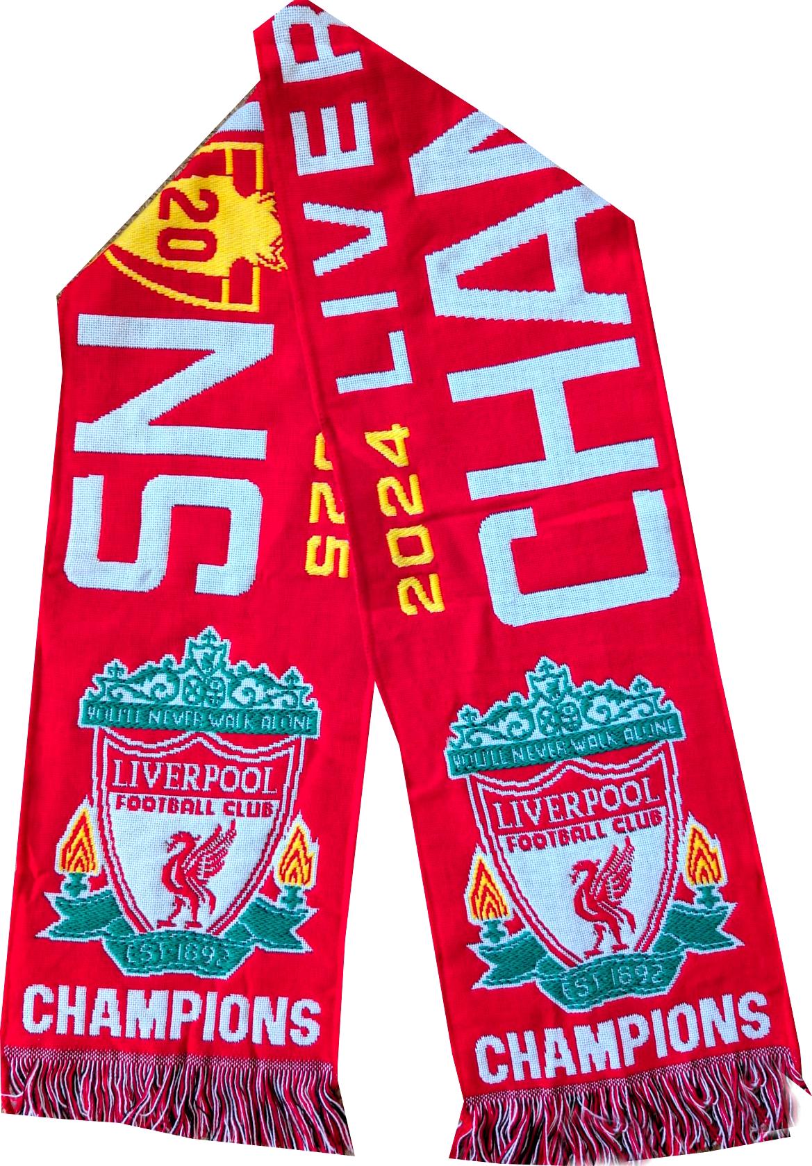 リバプールプレミアチャンピオンリーグ 24/25タオルマフラー新品未使用