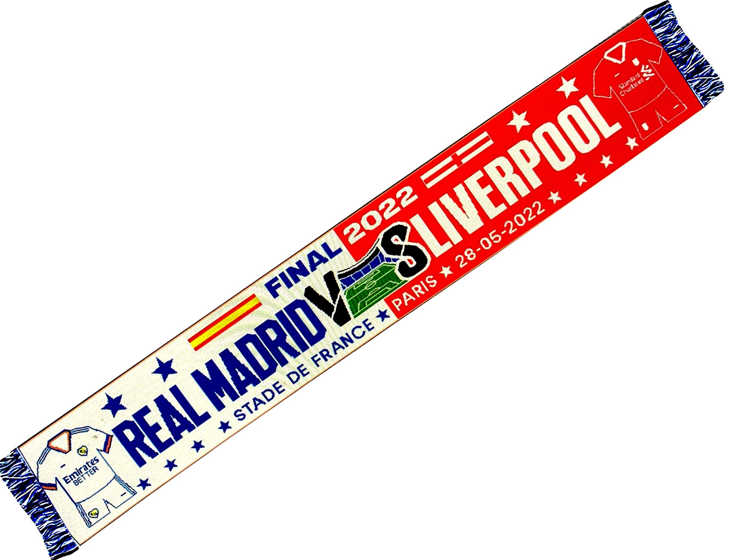 Real Madrid Scarf - Etsy Real Madrid Scarf - Etsy