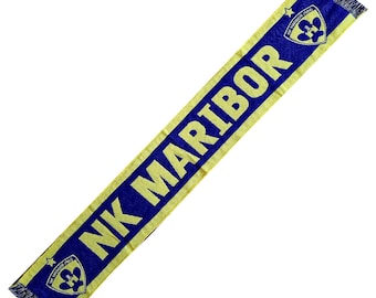 Scarf Nogometni klub Maribor Slovenia sciarpa scarves gift sa 100% ACRYLIC FAN jersey flag bandana