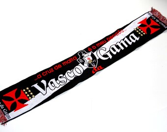 Scarf vasco da gama brazil calcio sciarpa scarves gift sa 100% ACRYLIC FAN jersey flag bandana
