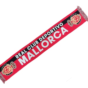 Schal Real Club Deportivo Mallorca Calcio Sciarpa Schals Geschenk mit 100 % ACRYL-FAN-Jersey-Flaggen-Bandana