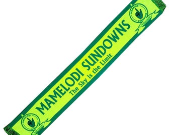 Scarf Mamelodi Sundowns Football Club South africa football fan supporter 1 side scarves gift 100% acrylic FAN jersey flag bandana