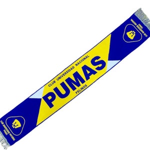 Schal Club Nacional Universidad Pumas Fußball Sciarpa Schals Geschenk aus 100 % ACRYL FAN Jersey Flag Bandana