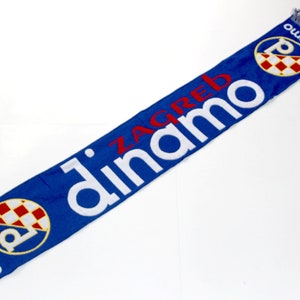 Scarf GNK Dinamo Zagreb schal scarves gift sa 100% ACRYLIC FAN jersey flag bandana