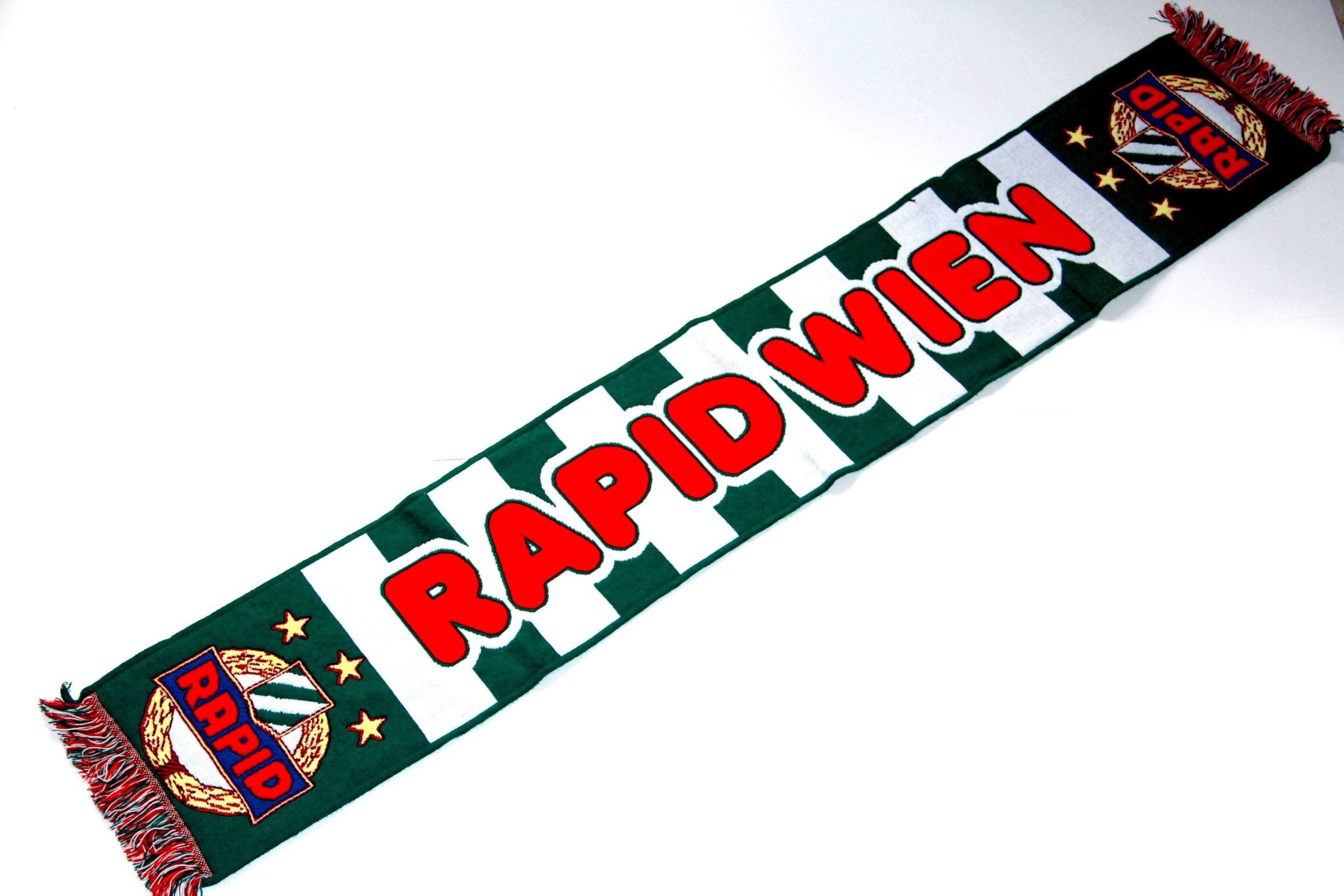 Sciarpa FC Rapid Wien – Sciarpa Da Calcio Austriaco, Ufficiale, Prodotta In Italia