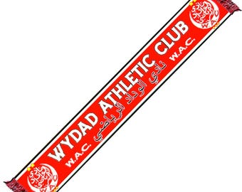 scarf wydad athletic club morocco calcio sciarpa scarves gift sa 100% ACRYLIC FAN jersey flag bandana