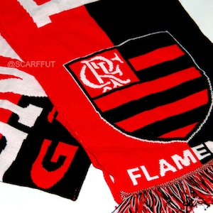 Scarf regattas flamengo mengao brazil football Club scarves latin america copa libertadores 100% ACRYLIC FAN tshirt jersey flag image 2