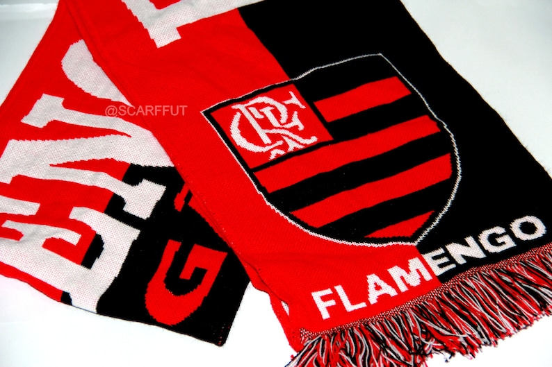 Scarf regattas flamengo mengao brazil football Club scarves latin america copa libertadores 100% ACRYLIC FAN tshirt jersey flag image 2