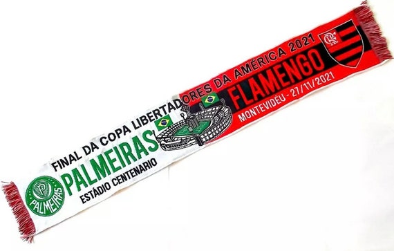 Pañuelo club de fútbol flamengo mengao vs esportiva palmeiras - Etsy México
