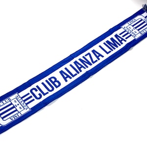 Scarf Club alianza lima peru scarves america latino champion 100% ACRYLIC FAN tshirt jersey flag
