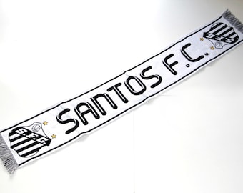 Scarf Santos Football Club brazil scarves champion 100% ACRYLIC FAN tshirt jersey flag